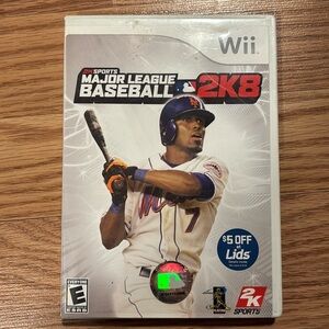 Major League Baseball 2K8 Nintendo Wii game